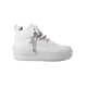 thumbnail image 2 of TENIS CASUAL BOTA DE MUJER BLANCO SINTETICO MARCA LEON 3003, 2 of 4