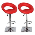 thumbnail image 2 of U.S. Pride Furniture Daisy Adjustable Swivel Bar Stool - Set of 2, 2 of 5