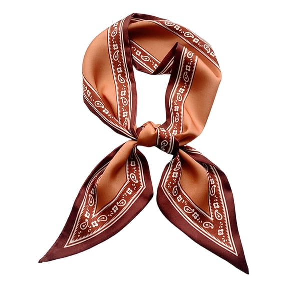 Satin Silk Head Scarf,Women's Silk-Like Square Neckerchief,Sleeping Hair Wrap,Lightweight Silk-Like Bandana