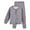 Grey, variant on Krdevn Winter Thermal Underwear for Kids Lined Warm Outfits with Padded Jacket and Pants for Girls and Boys,Kids Outfit,12-13 Years