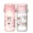 White/Pink, variant on Zak Designs 2pk 18oz Construction/Space DinoHarmony Straw Water Bottle Set Yellow/Gray