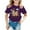 Purple436, variant on MEZZALL Girls Round Neck Cartoon Animal Patterned Printed T-Shirts Loose Casual Short Sleeved T Shirt Breathable Toddler Wear