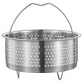 thumbnail image 4 of Stainless Steel Steamer Basket for Pot, Vegetable Steamer Basket Insert Steaming Rack with Handle, Vegetables Strainers and Colanders for Home Kitchen Cooking, 4 of 4