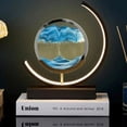 thumbnail image 4 of Modern Creative quicksand painting Table Lamp For Bedroom Study Office Bedside Decor Desk Light Home Decoration Art Table Lamp My Lux Decor Round, 4 of 14