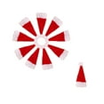 thumbnail image 2 of Inteprter Sombrero de Navidad, Mini cubierta de piruleta portátil, colgantes de Navidad ligeros decorativos, bolsa de soporte para vajilla de Kits de decoración para fiestas, 2 of 6
