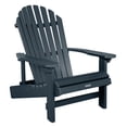 thumbnail image 3 of Highwood 2-pc King Hamilton Adirondack Set with 1 Folding Adirondack Ottoman - Folding and Reclining, Outdoor, Eco-friendly, Synthetic Wood, 3 of 7