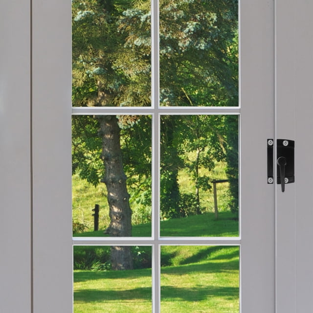 BALAHAPY Cam Para Verticales Y De Metal Negro Con Instalación Sin Herramientas
