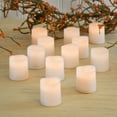 thumbnail image 5 of LumaBase Battery Operated LED Votive Candles - Set of 12 (Amber), 5 of 11