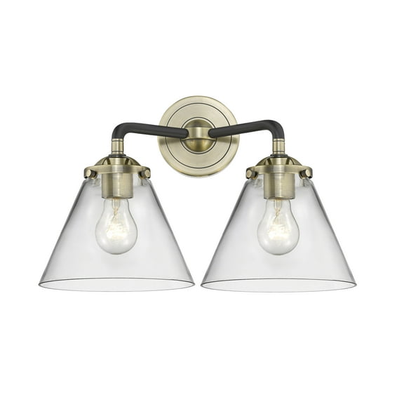 Innovations Lighting 284-2W Large Cone Large Cone 2 Light 16" Wide Bathroom Vanity Light -