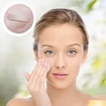 thumbnail image 3 of MKHSQHDG Today's Deals Loose Powder Powder Puff Dry Powder Puff Small Ribbon Flannelette Makeup Puff Children's Photography Pad Makeup Tool, 3 of 4
