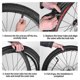 thumbnail image 4 of Paquete de 2 cámaras de aire de repuesto para bicicleta de carretera 700x35-43c con válvula Presta, 80 mm, 4 of 5