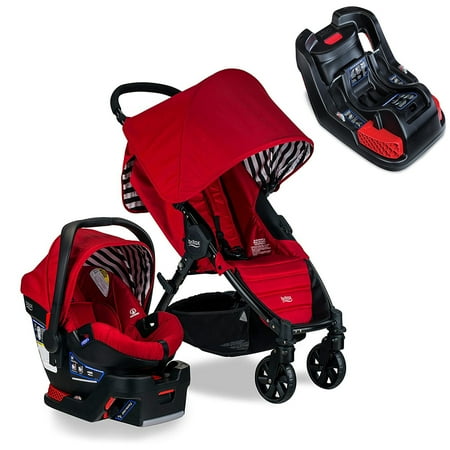 Britax Pathway & B-Safe 35 Travel System, Cabana With Extra Base