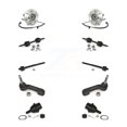 thumbnail image 1 of Transit Auto Front Hub Bearing Assembly Lower Ball Joint Outer Inner Tie Rod & Sway Bar Stabilizer Link Kit (10Pc) for Car Ford F-150 with 6 Lug Wheels - Left Right Side (Driver Passenger) K77-102045, 1 of 2