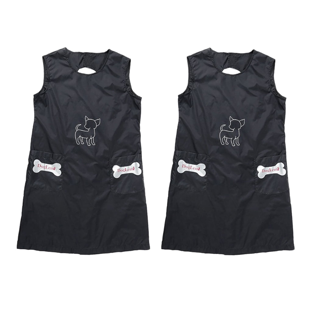 7Encounter Multi-functional Short Sleeve Wrap Smock Uniform Chest & Side Pockets