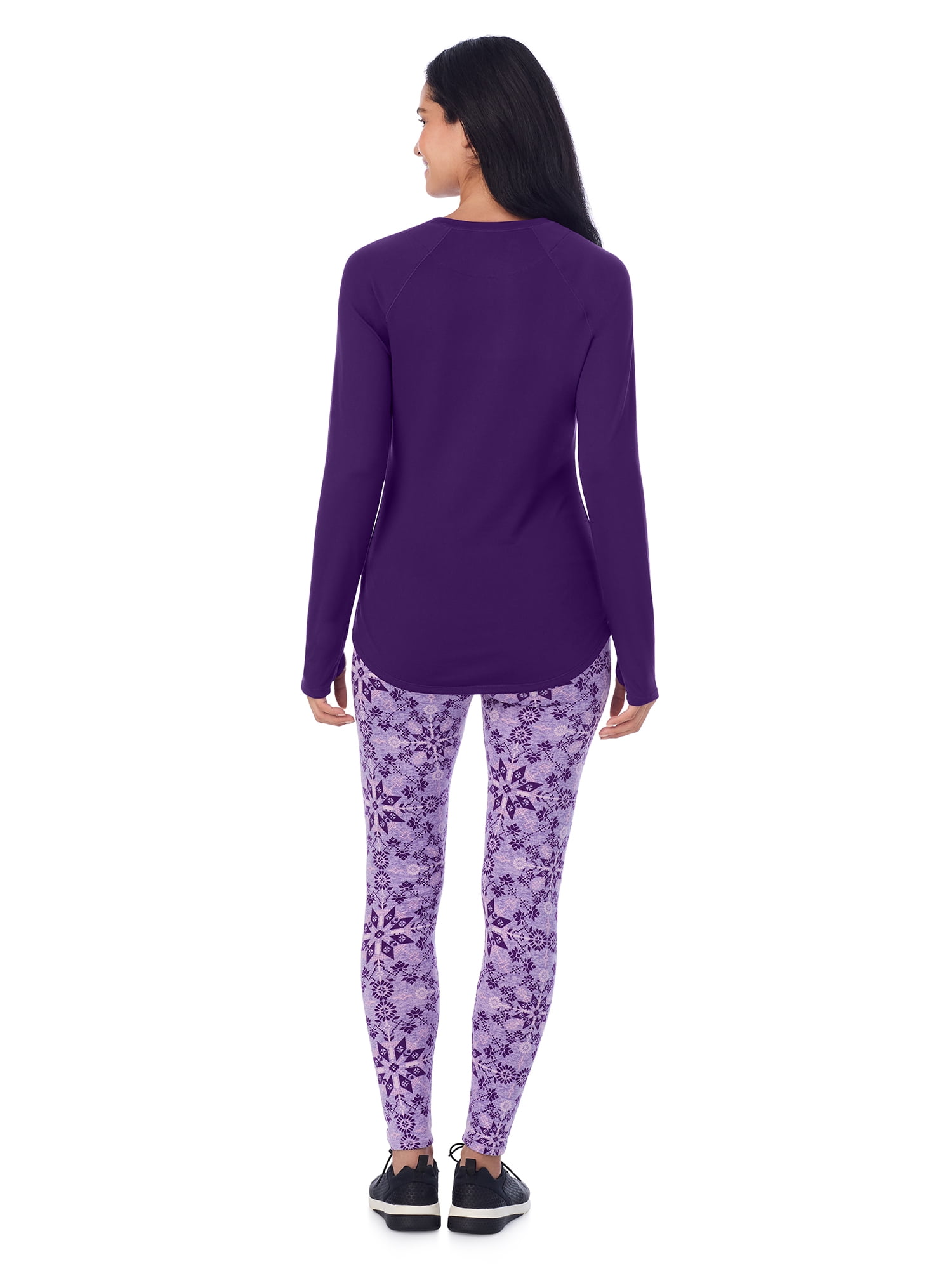 ClimateRight by Cuddl Duds Base Layer 2-piece Base layer Top and Legging Set (Women's and Women's Plus)