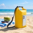 thumbnail image 5 of Waterproof Crossbody Bag For Swimming, Green Large Waterproof Phone Pouch With Adjustable Strap For Beach Kayaking Boating Surfing Pool Water Sports Daily Outdoor Activities, 5 of 5