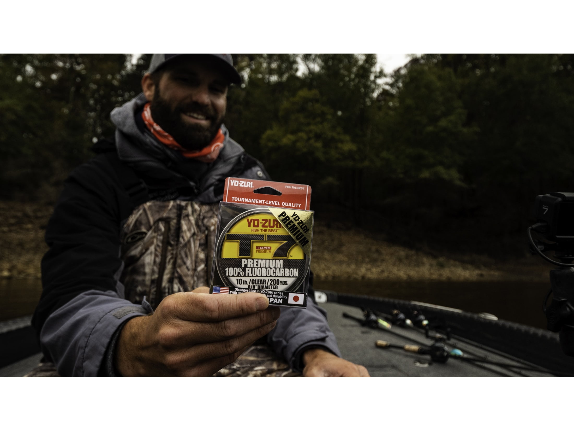 Yo-Zuri T-7 Premium Fluorocarbon 200 Yard Spool 20LB