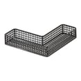 thumbnail image 4 of Cesta de ducha de metal, organizador de ducha, estante de esquina, estante de adhesión para garaje, champú, baño, champú y acondicionador. Negro 30x10x5cm, 4 of 8