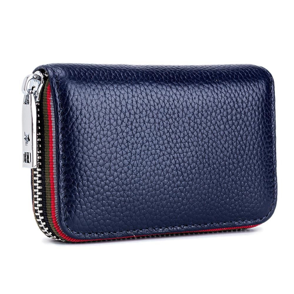 Hot sale Short designer Men's leather wallets Multifunctional male  removable card holder purse for man Black Coffee