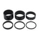 thumbnail image 1 of 6 espaciadores de dirección para bicicleta de montaña, herramientas para bicicleta, anillos de dirección para potencia de bicicleta de 28,6 mm Negro, 1 of 9