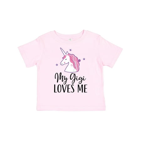

Inktastic My Gigi Loves Me Unicorn Girls Girls Toddler T-Shirt