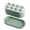 Green-8Cavities, variant on Popsicle Molds Tray with Storage Base,Easy Release 8-Cavity Homemade Ice Cream Mold for DIY Frozen For Juices, Yogurt, Homemade Ice Pops