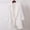 *White, variant on Women's Midi Length Plus Size Linen Cotton Blend Blazer White,Womens Plus L