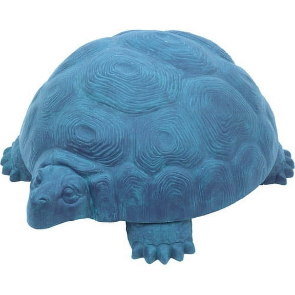 Emsco Group Darwin Tortoise Hose Hider – 100 ft Garden Hose Storage, Patina