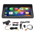 thumbnail image 2 of Portable Car Stereo, Car Multimedia Player Voice Control  Hands Free Touchscreen Double Din  for Vehicles, 2 of 7