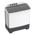 thumbnail image 2 of Lavadora Semiautomática Midea Dos Tinas 15Kg Twin Force Pulsator Blanca Midea MT100W150/W-MX, 2 of 5