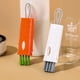 thumbnail image 5 of 4 Piezas Mini Cepillo de Limpieza para Tapas de Tazas 3 en 1 Cepillo Limpiador de Botellas en Forma de Zanahoria Limpiador de Botellas de Agua Multiusos Ayudante de Limpieza Portátil para Ranura de, 5 of 5
