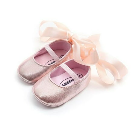 

Mioliknya Baby Girl Bowknot Non-slip Sole Shoes
