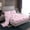 Pink, variant on Feelyou Princess Cute Bow Twin Sheet Sets, Romantic Pink Rose Bedding, 3-Piece