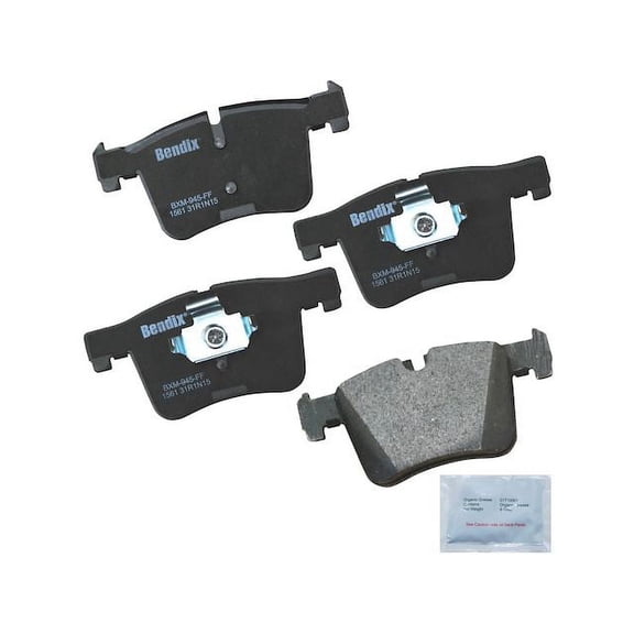 Front Brake Pad Set - Compatible with 2011 - 2017 BMW X3 2012 2013 2014 2015 2016