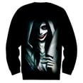thumbnail image 2 of Jeff The Killer Crewneck Fashion Sweatshirt Hip Hop Pullover Cosplay Long Sleeve, 2 of 3