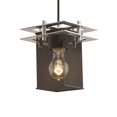 thumbnail image 2 of Justice Designs Wire Mesh Metropolis 1-LT Pendant - Brushed Nickel - MSH-8165-15-NCKL-BKCD, 2 of 2