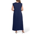 thumbnail image 7 of Cueply Women's Plus Size Maxi Dresses Casual Split Long Sleeveless Dress for Women with Pockets, 7 of 7
