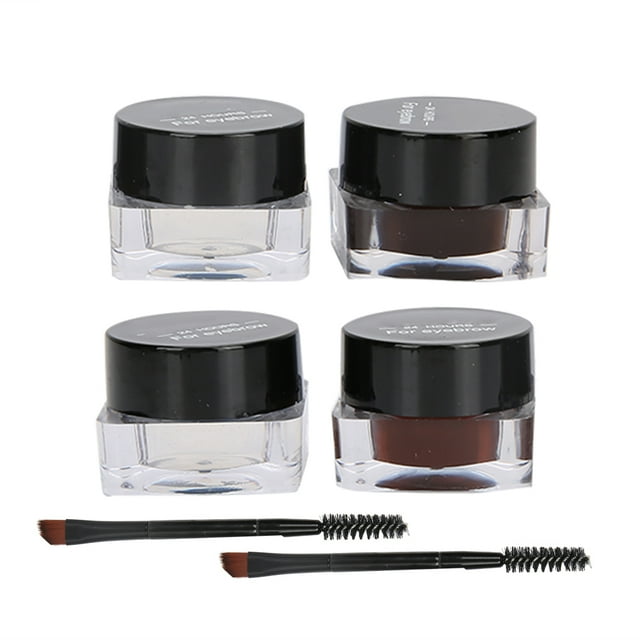 TEAYASON Juego de crema delineador de ojos para cejas, pomada para cejas de Color cosmético Natural de larga duración