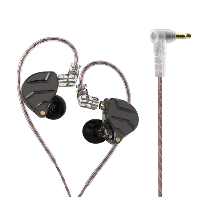 Bearachild Auriculares intrauditivos para Teléfono con cable de 3,5 mm con cancelación de ruido gris normal
