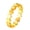 Gold, variant on 4MM 3D Star Link Ring for Women Stainless Steel Sparkling Wedding Band Gold Size 8