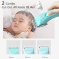 thumbnail image 5 of HLONK Hair Clippers for Baby,Children, Waterproof Rechargeable Cordless Hair Trimmer with 2 Guide Combs & Haircut Cape, 5 of 8