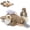 Brown-Platypu, variant on MaoGoLan 20.87'' Labrador Stuffed Animals with 4 Dogs Plush Toy