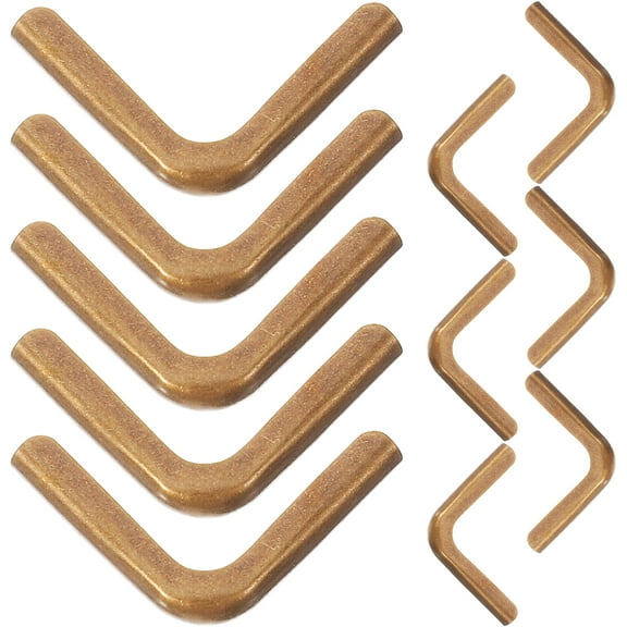 100 Pcs Metal Corner Protectors The Notebook Scrapbook Corners for Photo Album Photobook