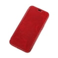 thumbnail image 6 of Decase for iPhone 14 Plus Flip Luxury Leather Case Lychee Pattern Soft Clear Back with Card Slot Kickstand Function Anti-Scratch Full Body Protective Case For iPhone 14 Plus,Red, 6 of 7