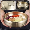 thumbnail image 4 of Shisuyan Bol Alimentaire en Métal à Double Couche pour Usage Domestique, 4 of 9