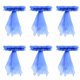 thumbnail image 2 of Fancy Chair Cover Sashes with Flower Bows for Wedding Party (Pack of 6), 2 of 8