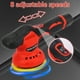 thumbnail image 5 of Lustradoras Pulidora de búfer inalámbrica para automóvil, pulidora sin escobillas con batería recargable de litio de 12 V con velocidad variable, 8 velocidades variables 5500 RPM para pulidora/pulidor, 5 of 8