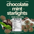 thumbnail image 3 of SweetGourmet Classic Chocolate Mint Starlight Hard Candy, Individually Wrapped, 4 Pound Bag, 280 Count, Chocolate with Spearmint, Gluten-Free, Fat-Free, 3 of 10