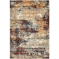 thumbnail image 1 of Unique Loom Mystic Modern Area Rug 4' x 6' Rectangle Peach/Beige, 1 of 2