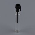 thumbnail image 4 of 104pcs 1ml Frascos de perfume de vidrio Botellas de de aceites esenciales vacías Cuerpo transparente Gorra transparente de cuerpo negro Jinwen Frascos cuentagotas de aceites esenciales, 4 of 8